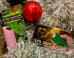 Pepper Spray AND Stun Gun deal for $25!
